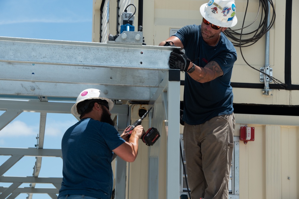 Shipyard workers