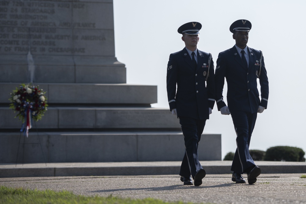 CSAF Brown, ACC welcome French Air Force