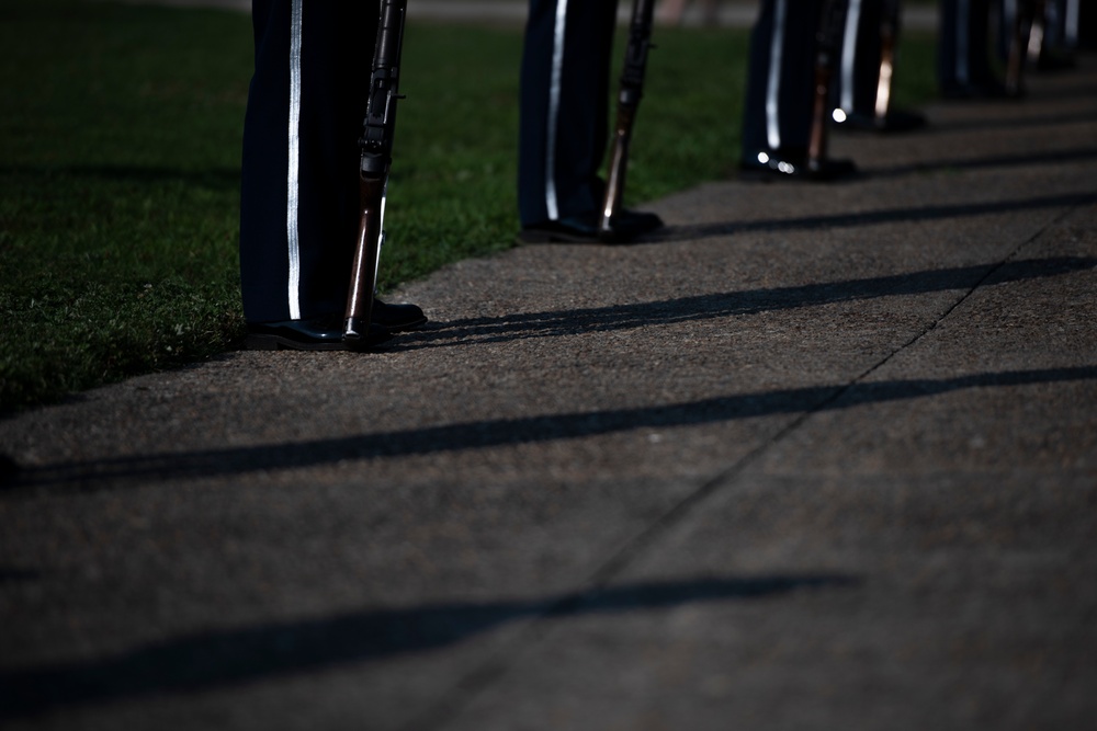 CSAF Brown, ACC welcome French Air Force