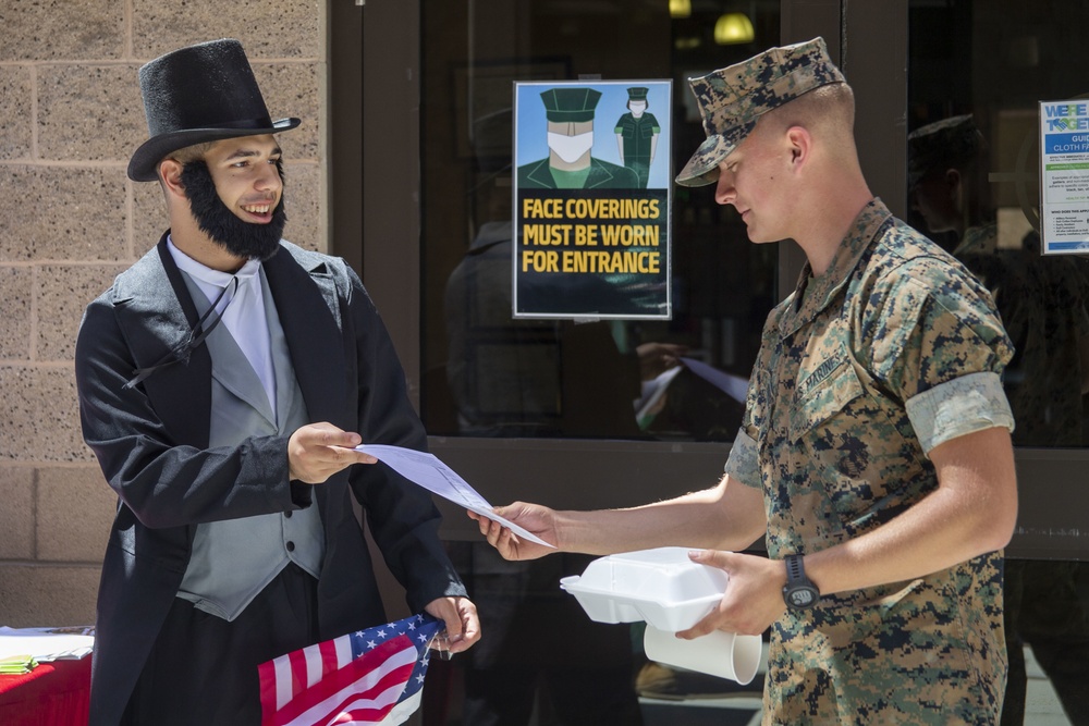 Camp Pendleton raises voting awareness