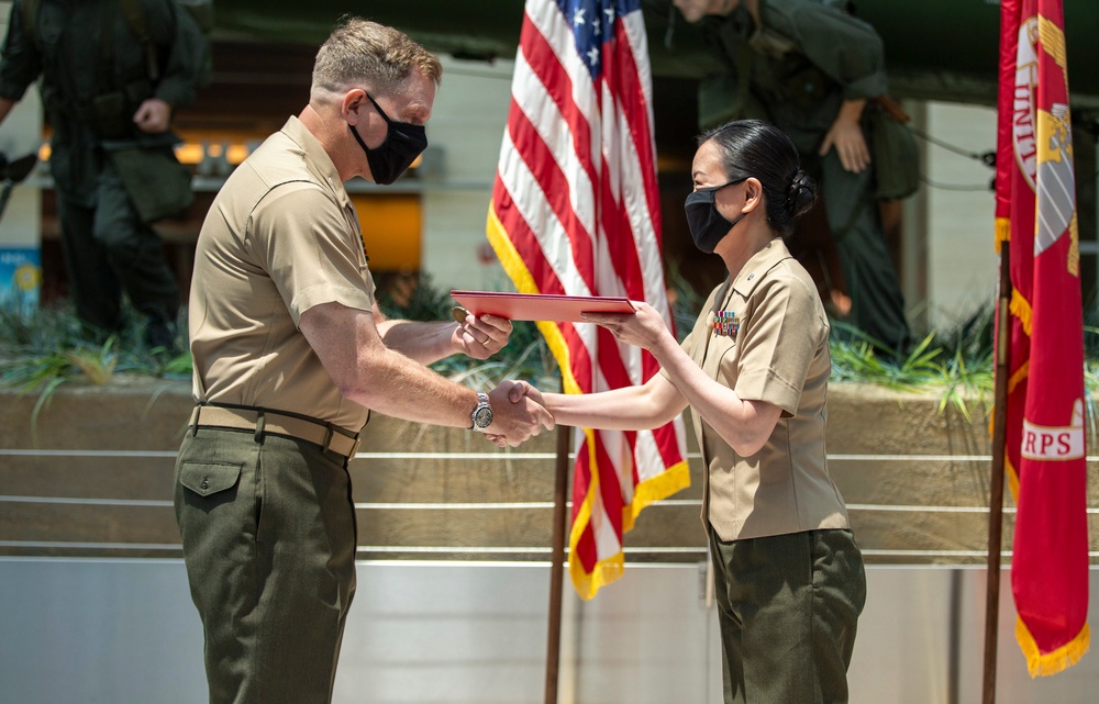 Lt. Col. Amanda A. Coleman Retirement Ceremony