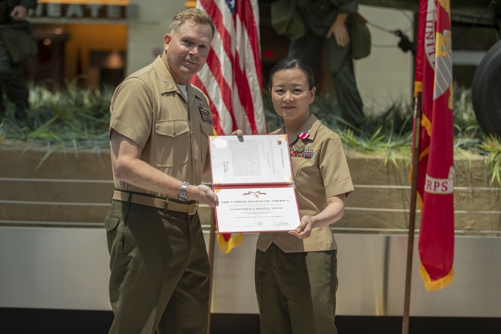 Lt. Col. Amanda A. Coleman Retirement Ceremony