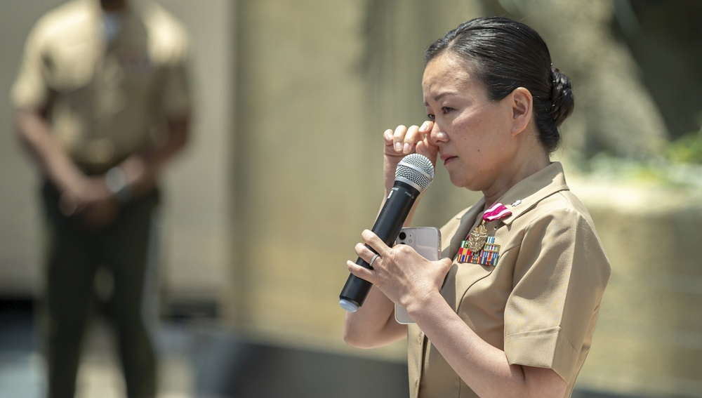 Lt. Col. Amanda A. Coleman Retirement Ceremony