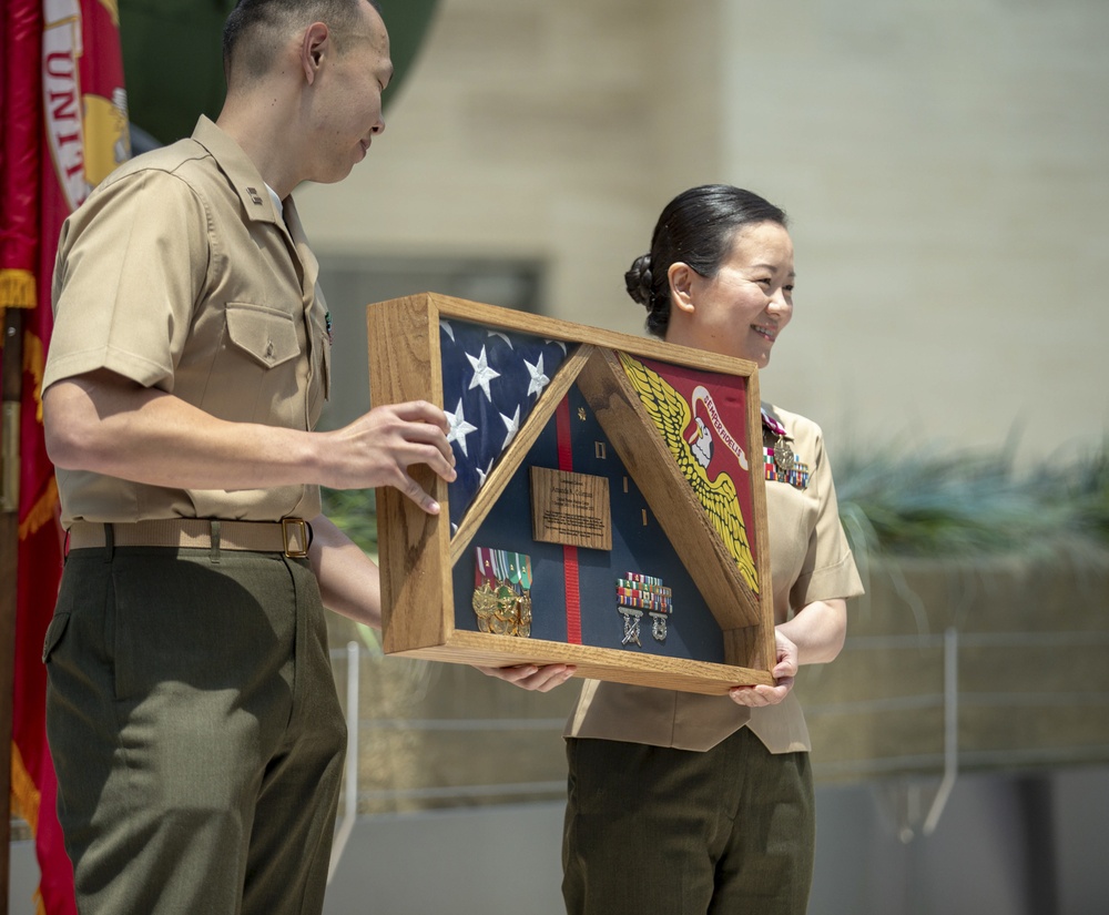 Lt. Col. Amanda A. Coleman Retirement Ceremony