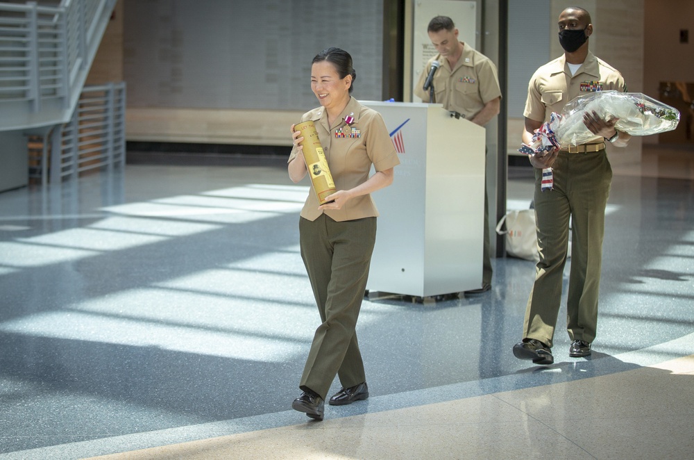 Lt. Col. Amanda A. Coleman Retirement Ceremony