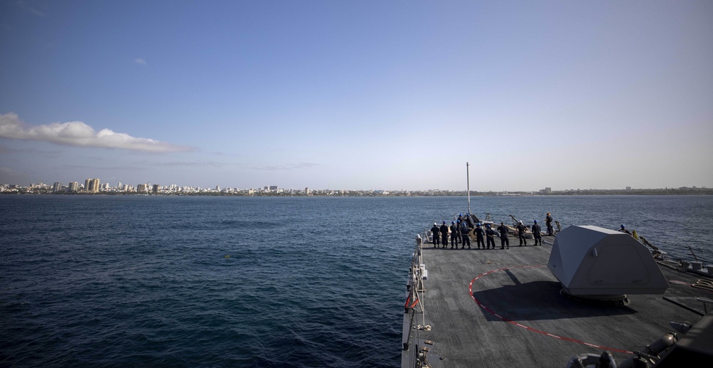 USS Billings Pulls into Santo Domingo, Dominican Republic