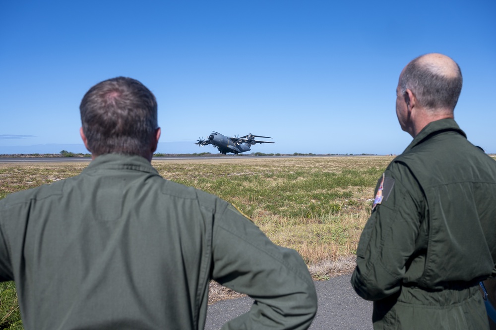 Hawaiian Raptors train with French Air Force
