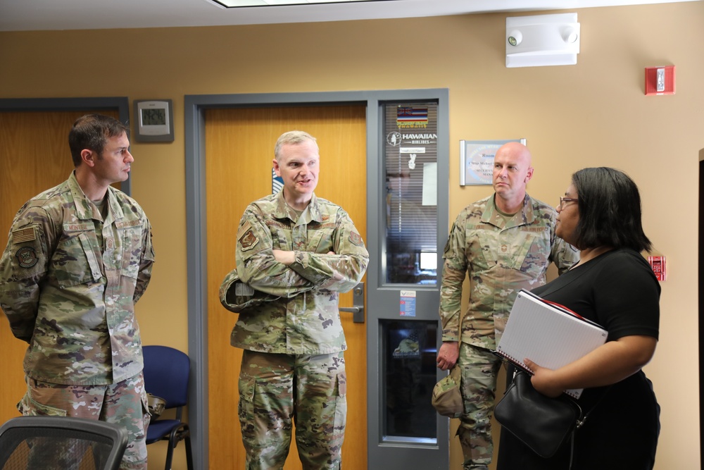 Congressional visit to the 446th Airlift Wing