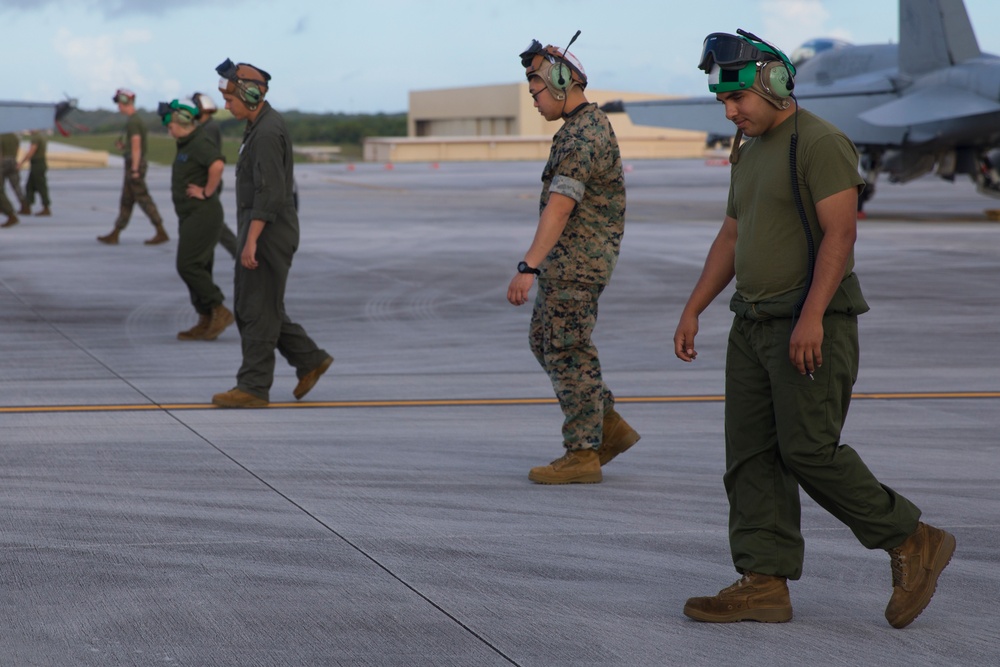 VMFA-232 Heat Casualty Training