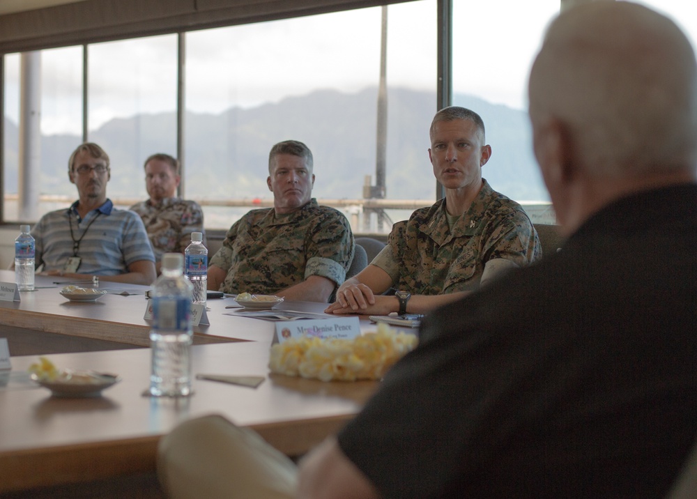 U.S. Representative Greg Pence visits MCBH