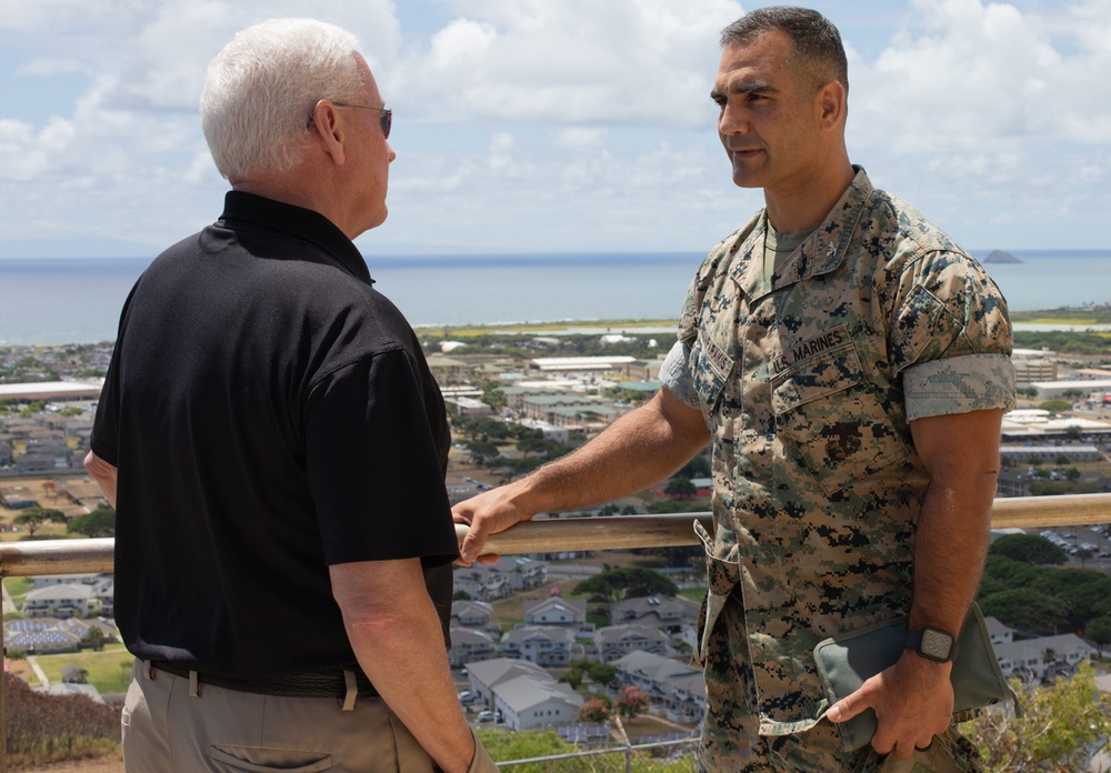 U.S. Representative Greg Pence visits MCBH