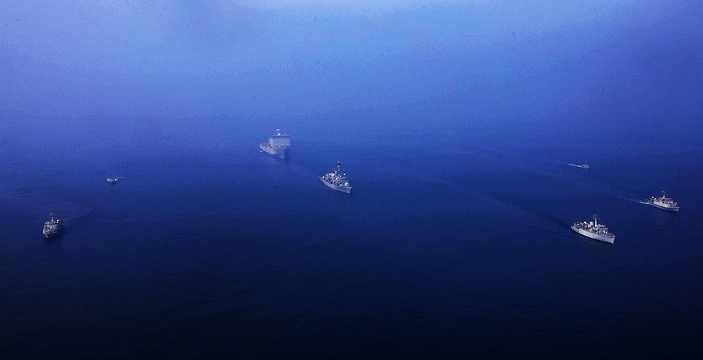 Mine countermeasures interoperability exercise