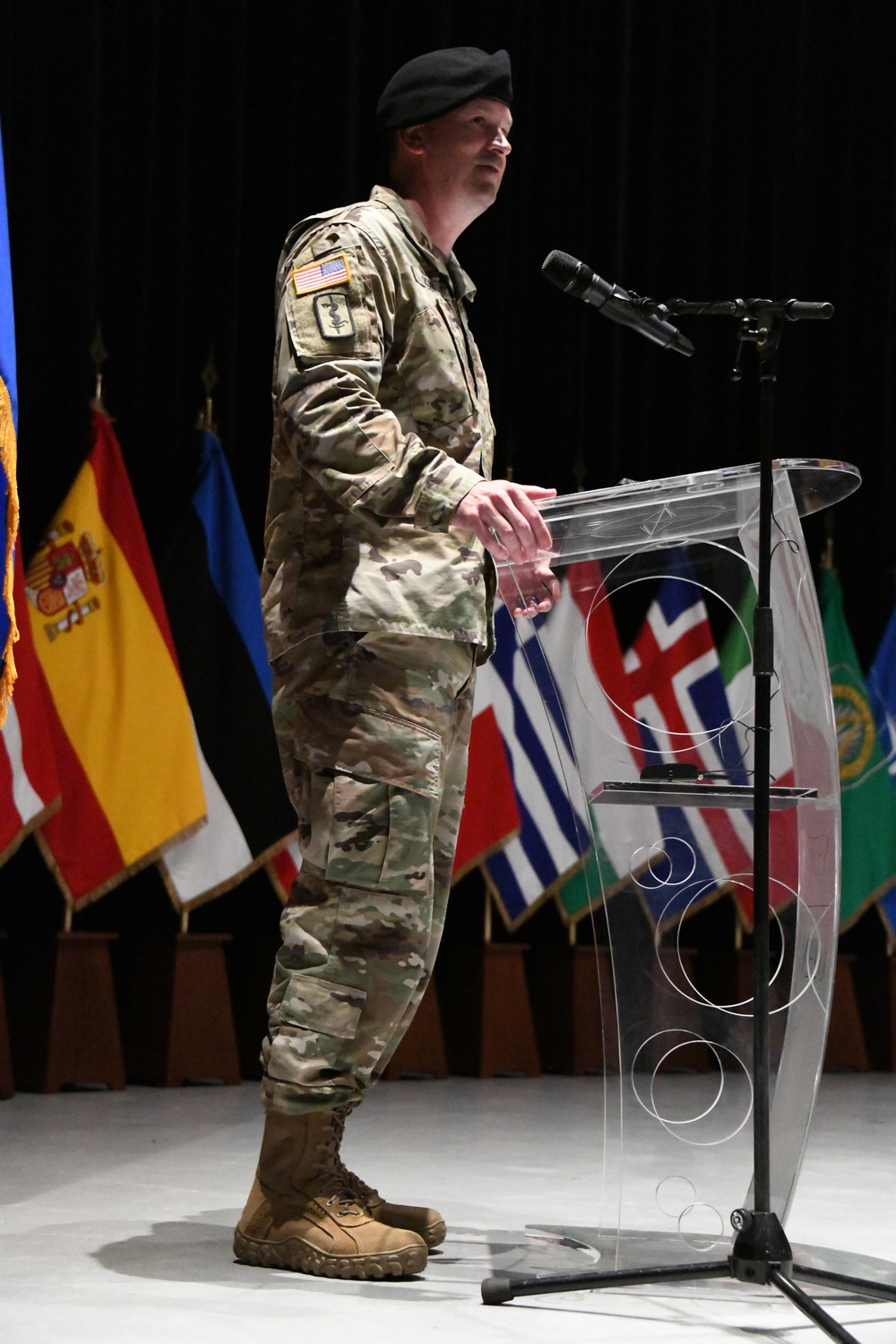 SHAPE/Brussels Healthcare Facility Change of Command Ceremony