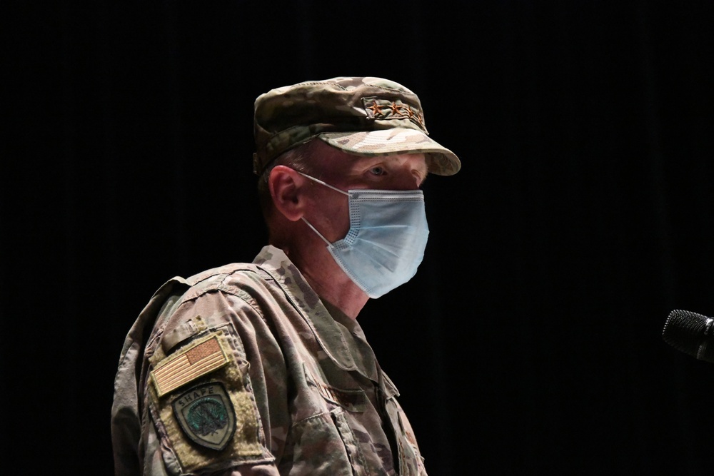 SHAPE/Brussels Healthcare Facility Change of Command Ceremony