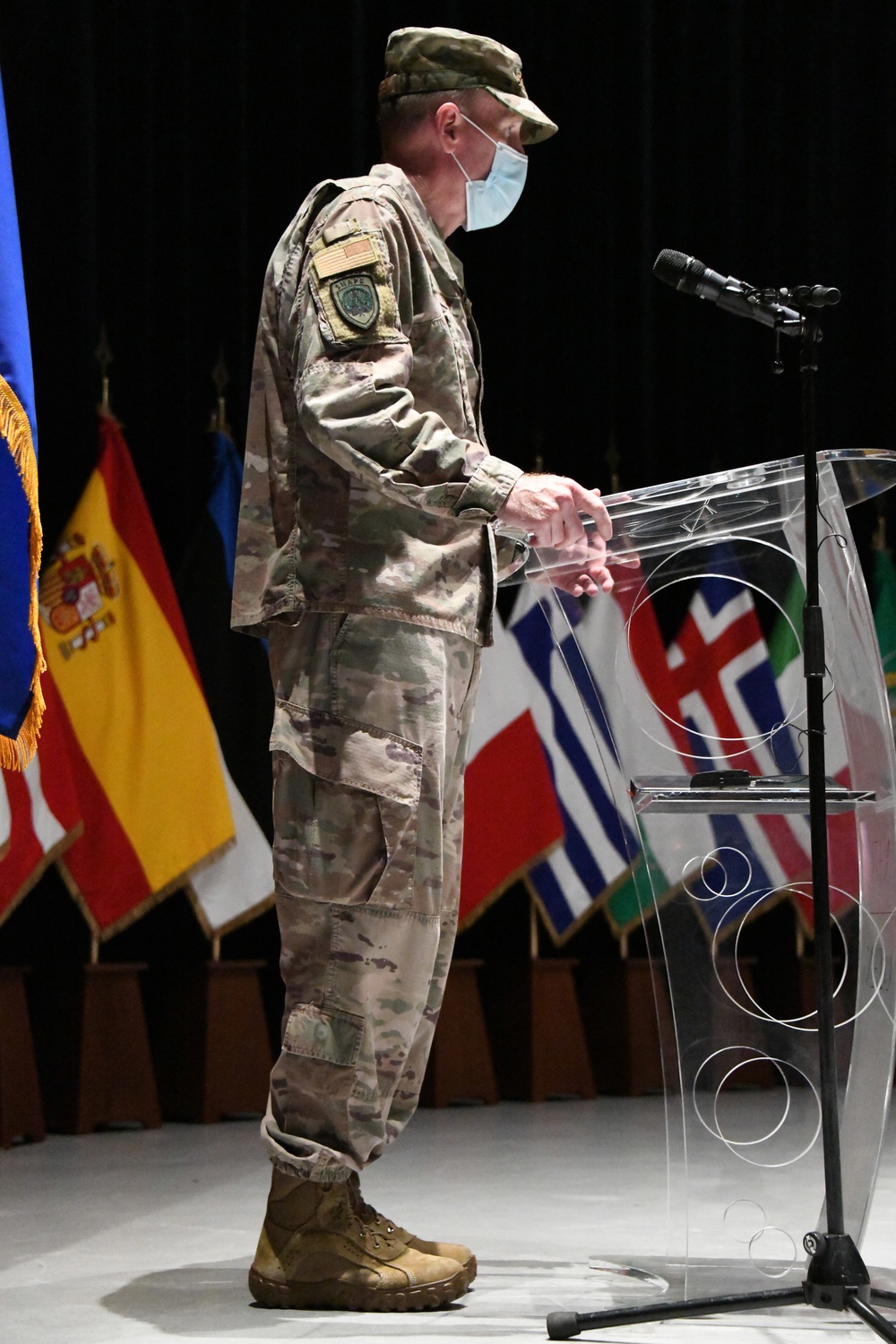 SHAPE/Brussels Healthcare Facility Change of Command Ceremony