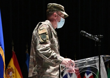 SHAPE/Brussels Healthcare Facility Change of Command Ceremony