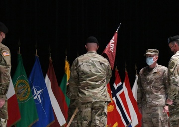 SHAPE/Brussels Healthcare Facility Change of Command Ceremony