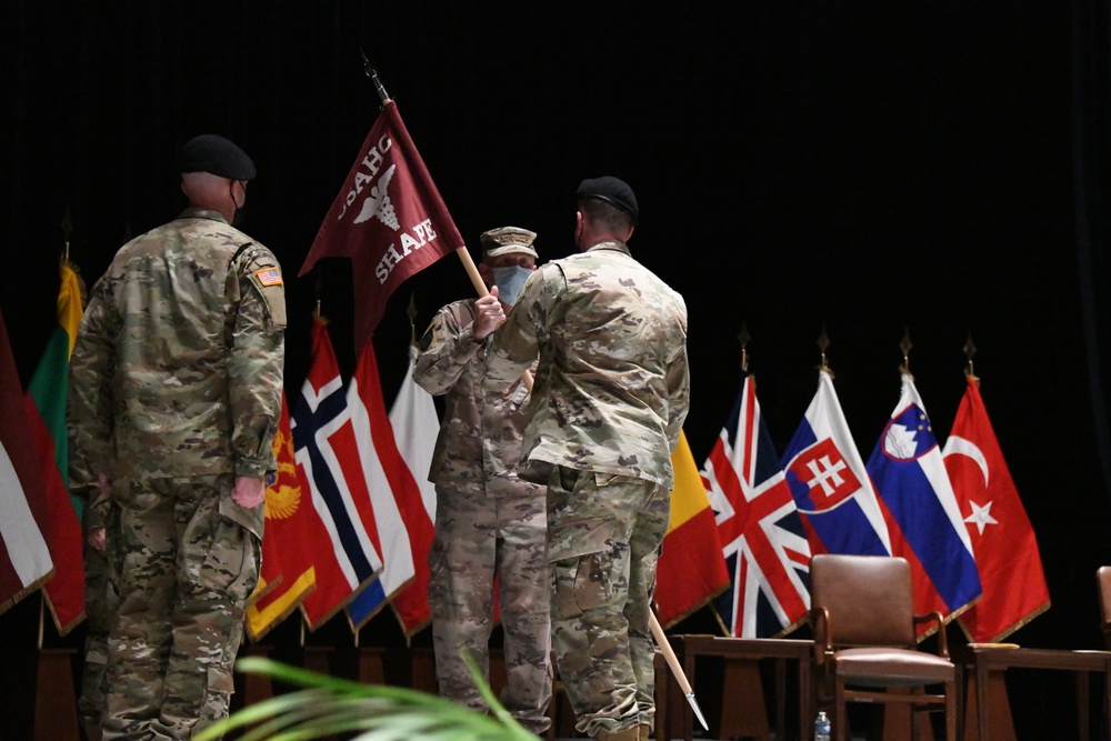 SHAPE/Brussels Healthcare Facility Change of Command Ceremony