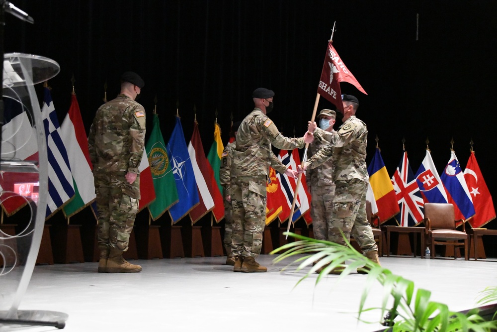 SHAPE/Brussels Healthcare Facility Change of Command Ceremony
