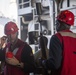 USS America conducts a replenishment-at-sea with the fleet replenishment oiler USNS Tippecanoe