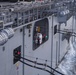 USS America conducts a replenishment-at-sea with the fleet replenishment oiler USNS Tippecanoe