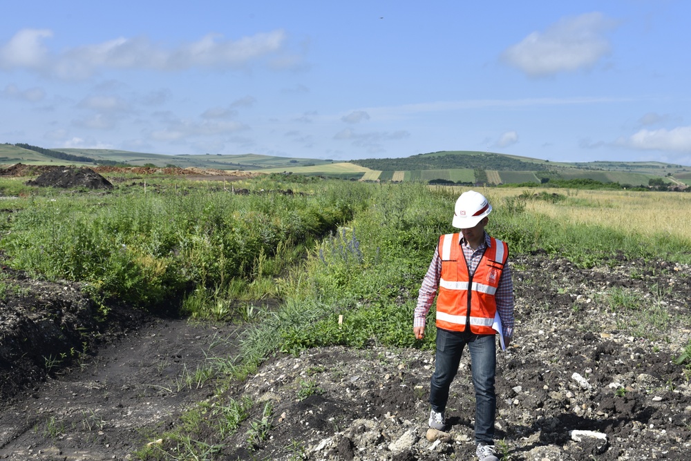 Title: U.S. Army Corps of Engineers manages growing construction mission at Campia Turzii Air Base in Romania