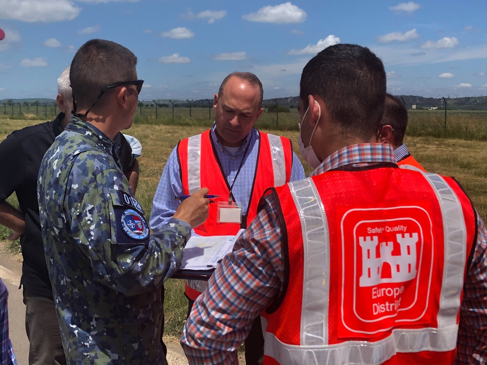 U.S. Army Corps of Engineers manages growing construction mission at Campia Turzii Air Base in Romania