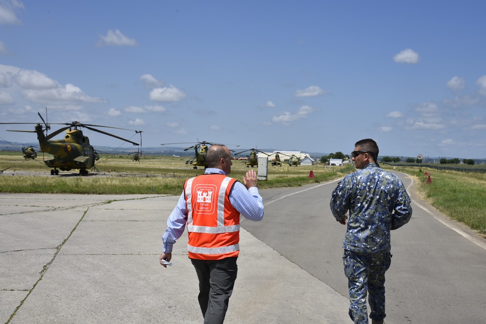 U.S. Army Corps of Engineers manages growing construction mission at Campia Turzii Air Base in Romania