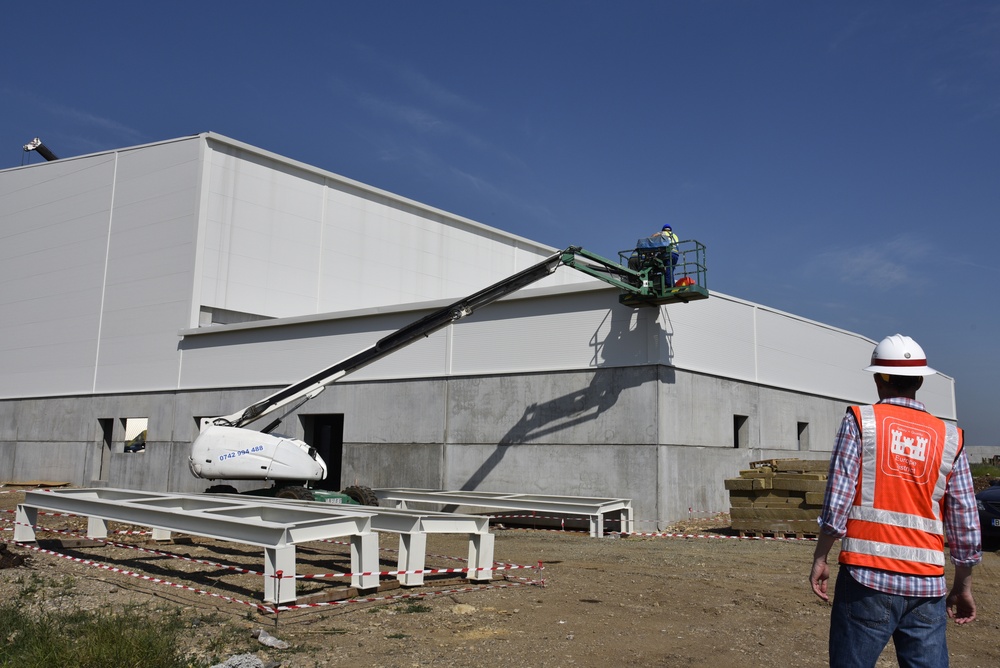 U.S. Army Corps of Engineers manages growing construction mission at Campia Turzii Air Base in Romania