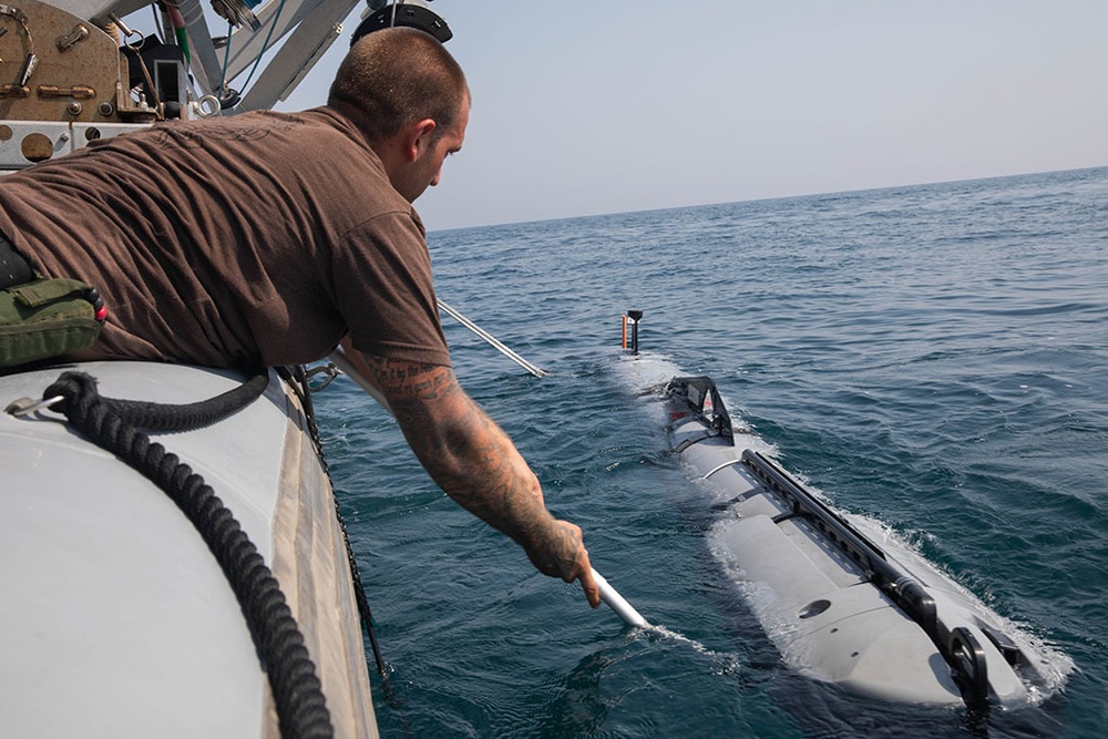 CTF 52 Mine countermeasure warfare training