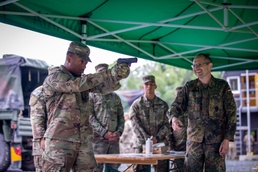 U.S. Soldiers compete for German Armed Forces Badge of Marksmanship "Schutzenschnur"
