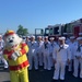 NWS Yorktown Sailors and Sparky are ready for the 4th of July Parade.