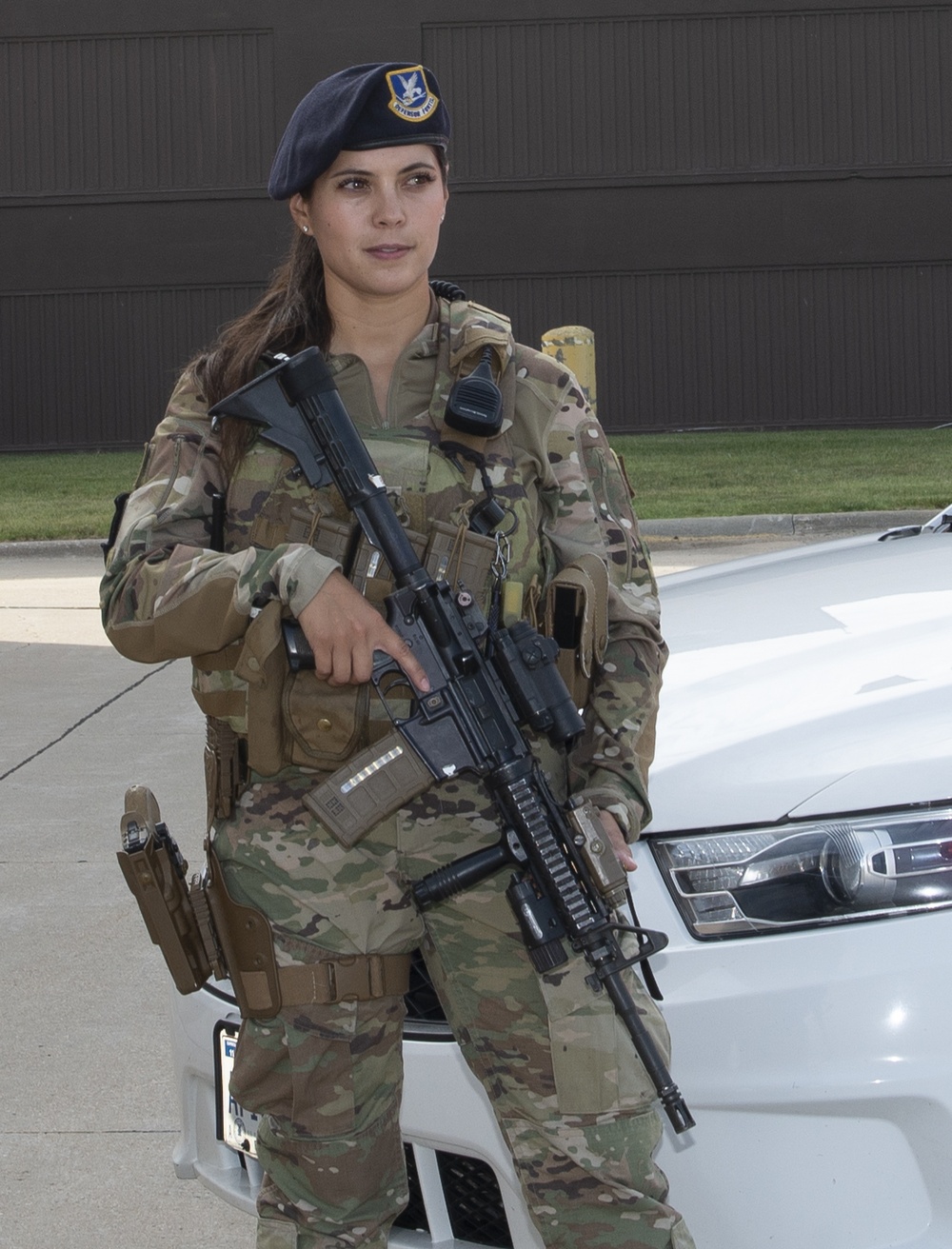 Air Force delivers better fitting body armor for female defenders