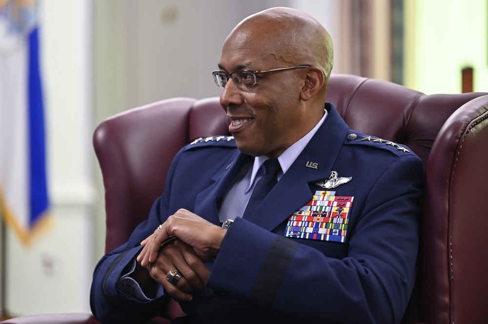 CSAF Brown Hosts Lt. Gen. Fay Retirement