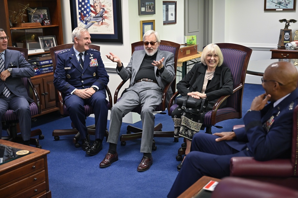 CSAF Brown Hosts Lt. Gen. Fay Retirement