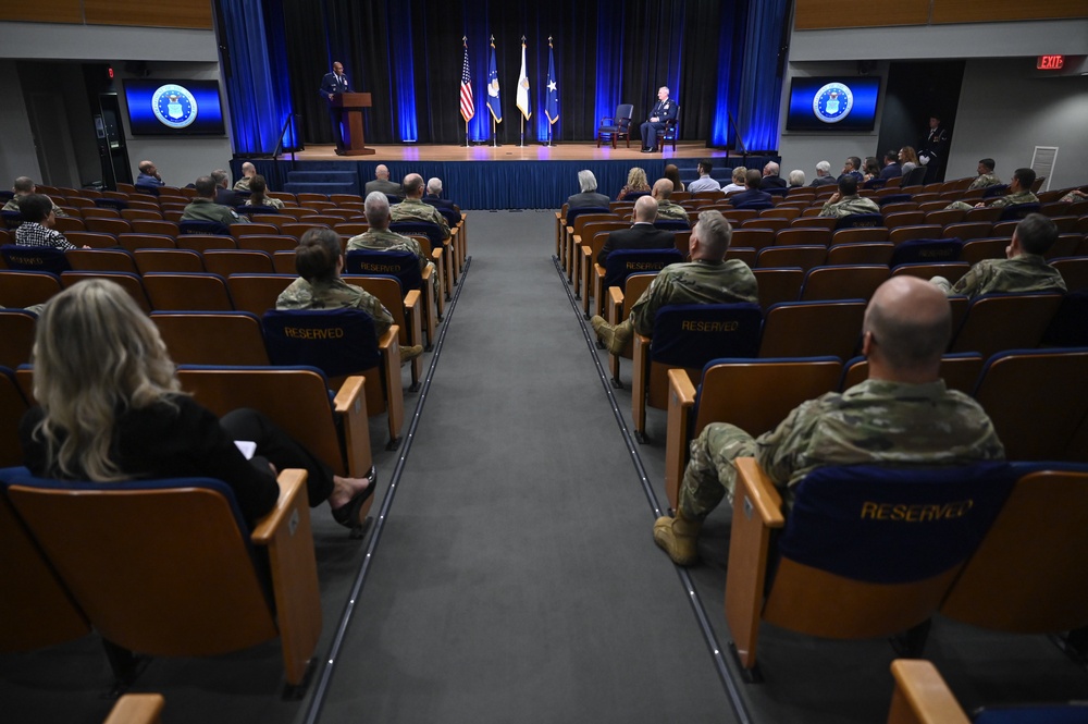 CSAF Brown Hosts Lt. Gen. Fay Retirement