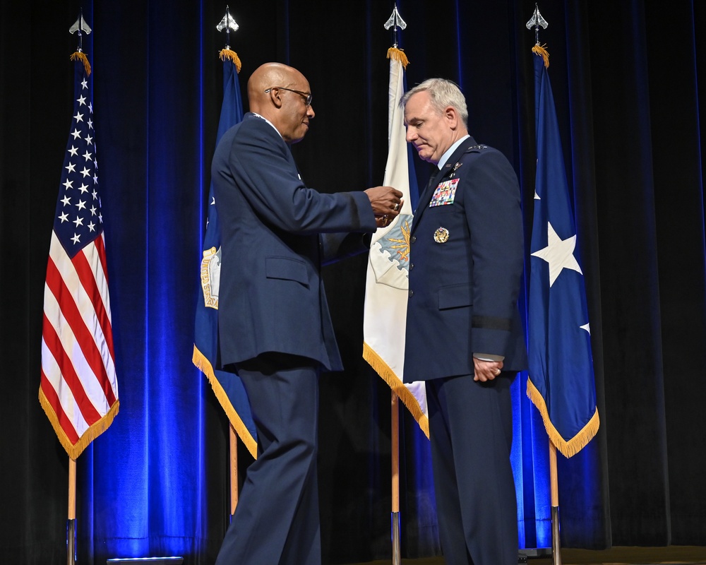 CSAF Brown Hosts Lt. Gen. Fay Retirement