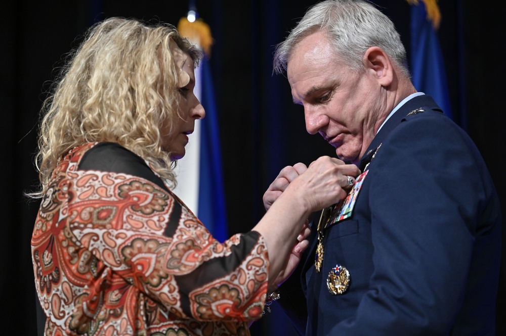 CSAF Brown Hosts Lt. Gen. Fay Retirement