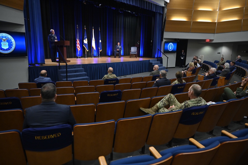 CSAF Brown Hosts Lt. Gen. Fay Retirement