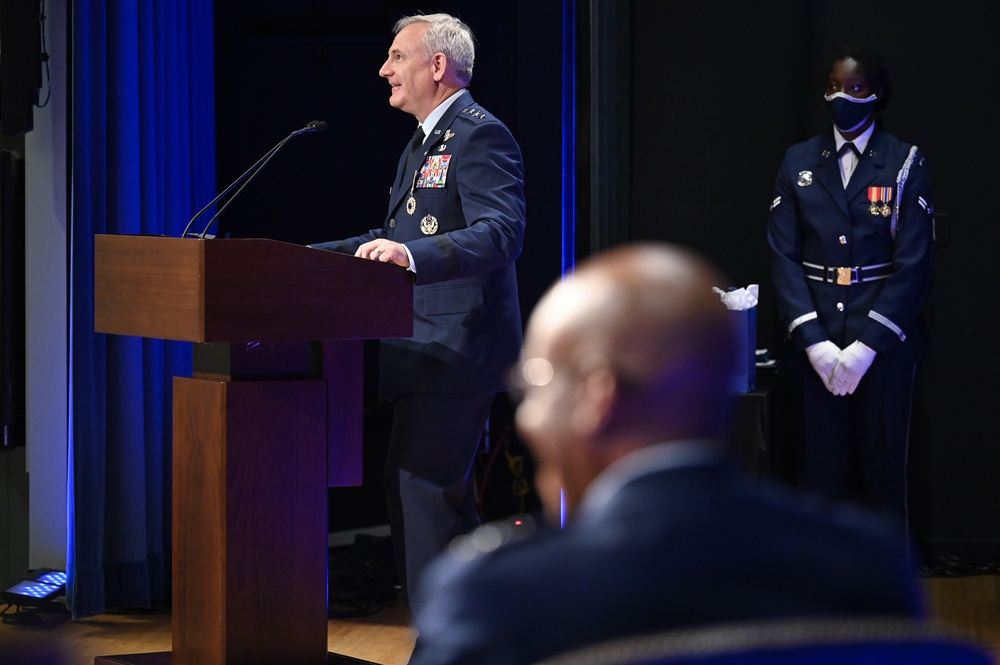 CSAF Brown Hosts Lt. Gen. Fay Retirement