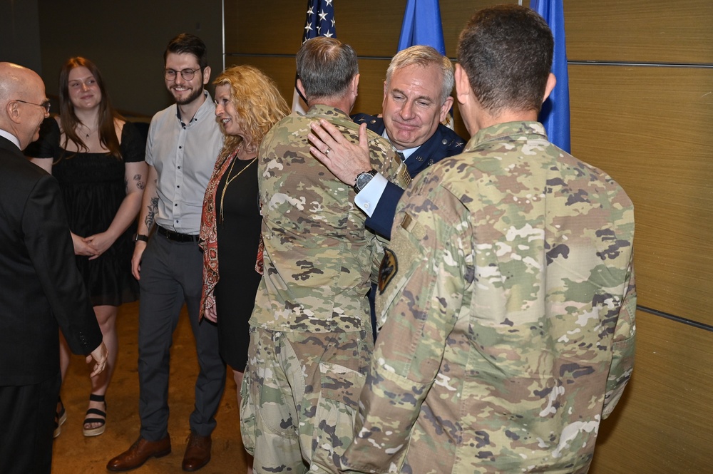 CSAF Brown Hosts Lt. Gen. Fay Retirement