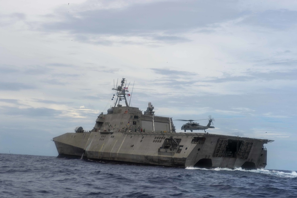 USS Tulsa (LCS 16) underway