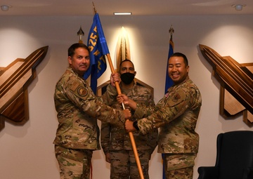 325th Comptroller Squadron change of command