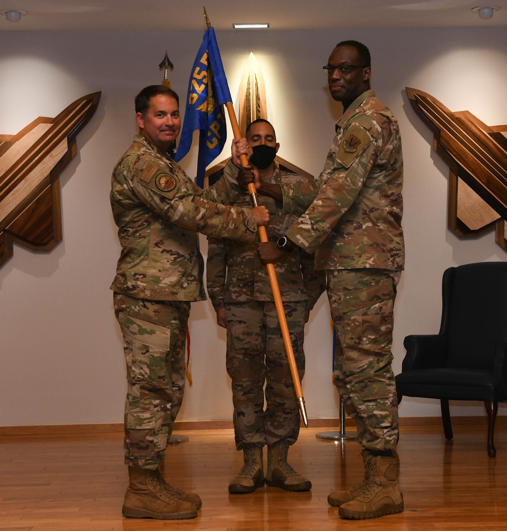 325th Comptroller Squadron change of command