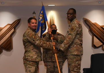 325th Comptroller Squadron change of command