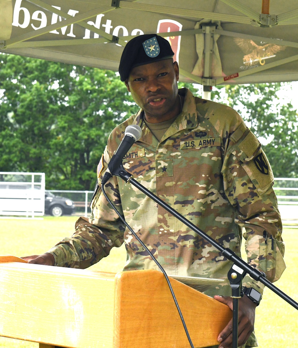 30th Medical Brigade Change of Command Ceremony