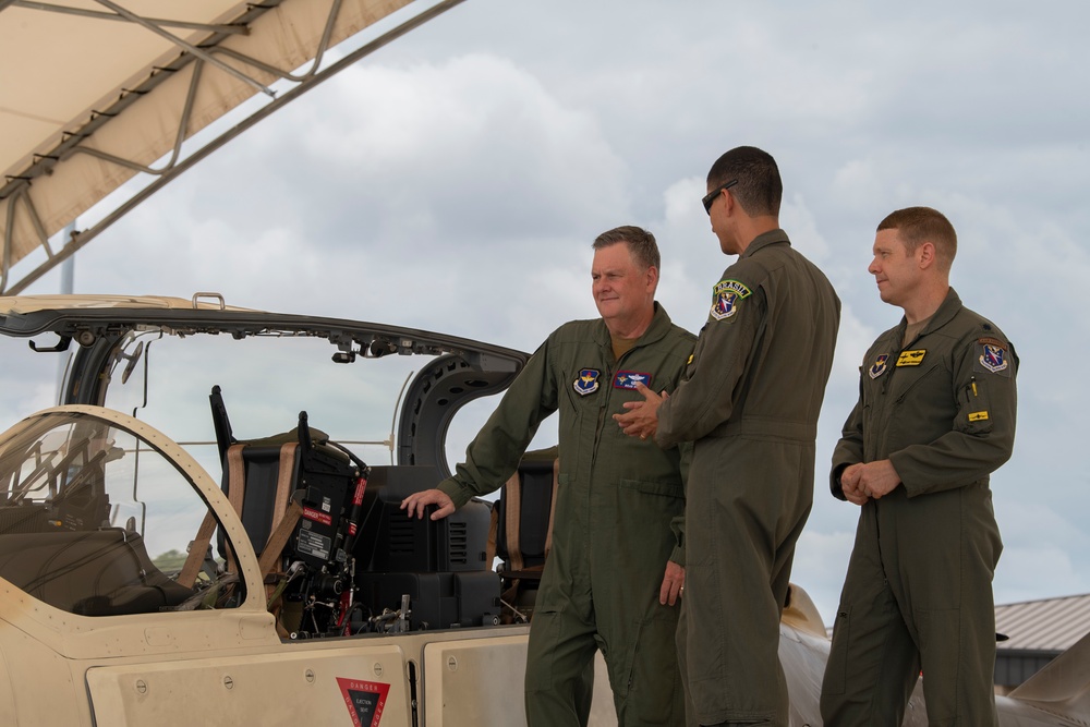 AETC Commander visits Moody AFB