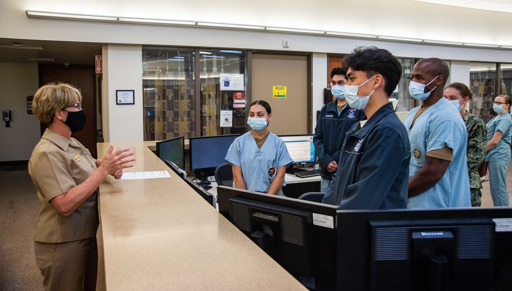 Rear Adm. Cynthia Kuehner Visits NMRTC San Diego
