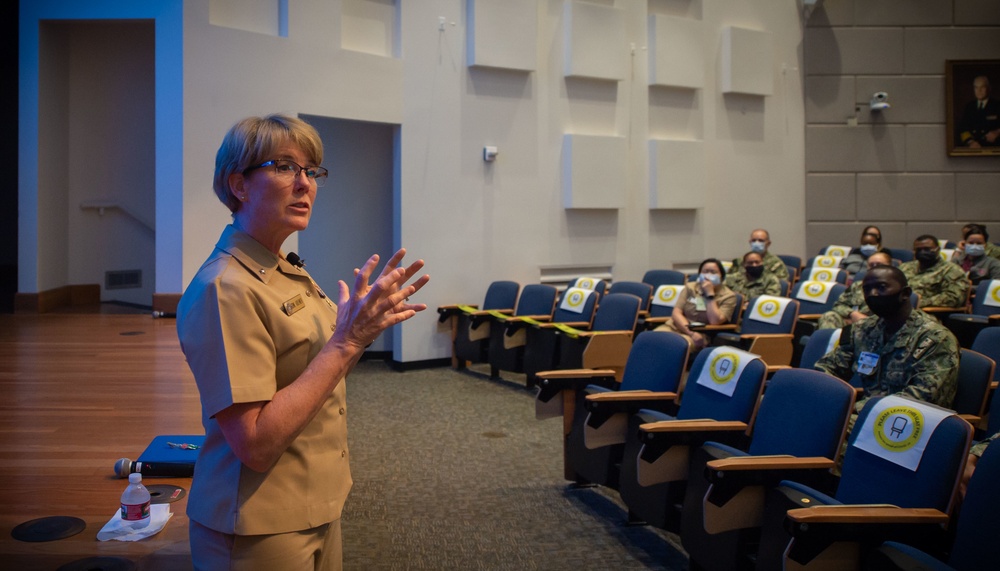 Rear Adm. Cynthia Kuehner Visits NMRTC San Diego