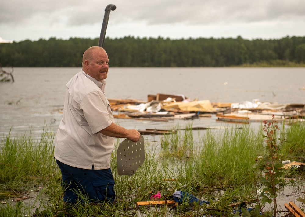 Tornado Impacts Naval Submarine Base Kings Bay